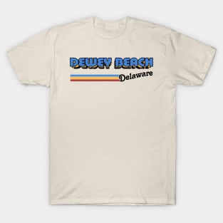 Dewey Beach, Delaware / / Retro Styled Design T-Shirt